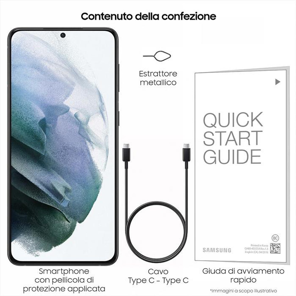 Immagine del prodotto SAMSUNG - GALAXY S21+ 5G 256GB-Phantom Black
