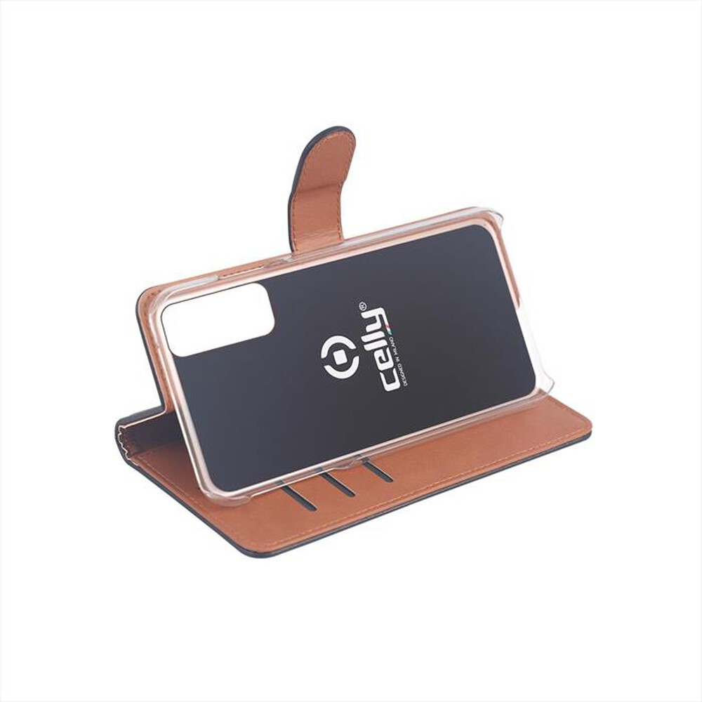 "CELLY - WALLY922 - WALLY CASE GALAXY NOTE 20-Nero/Similpelle"