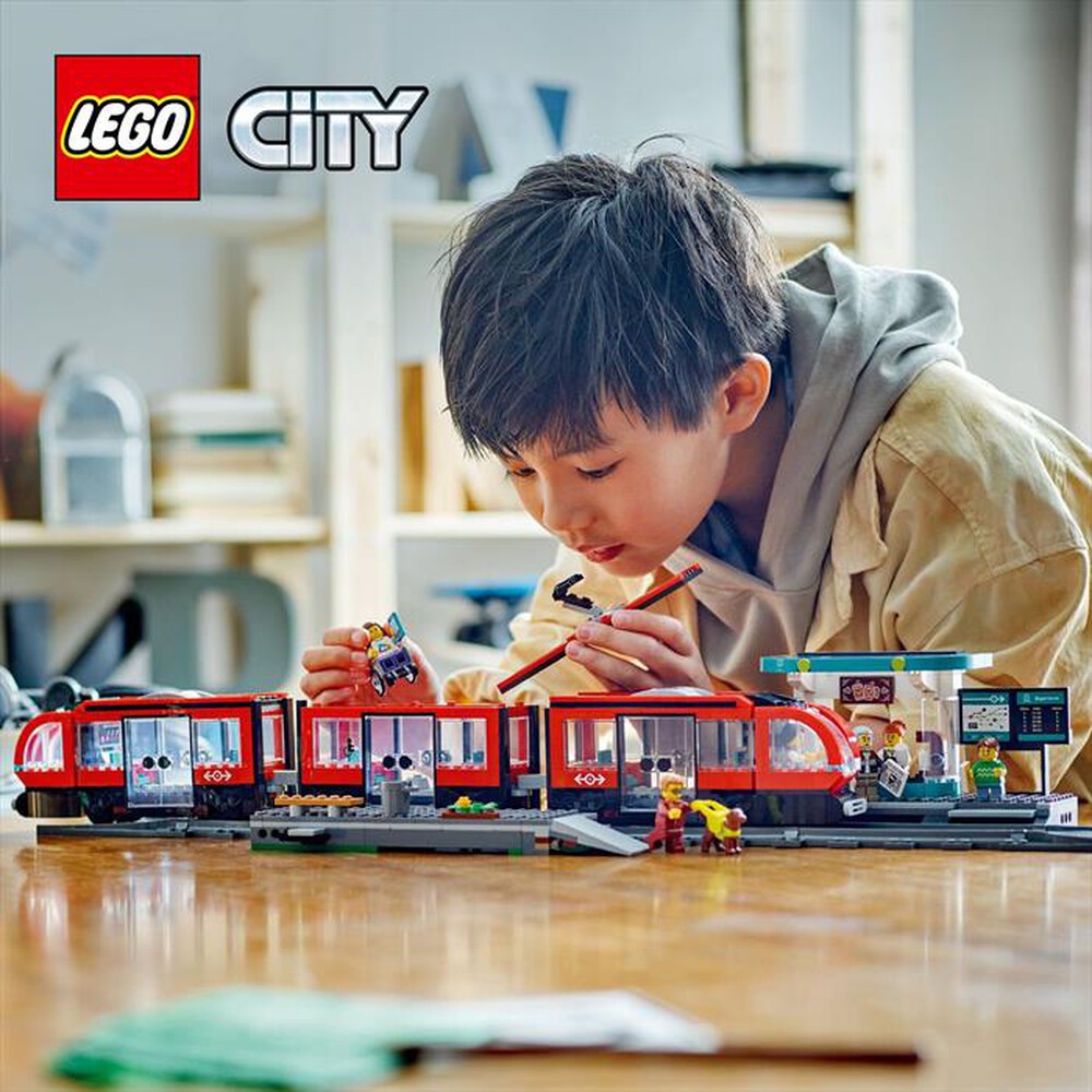 Immagine del prodotto LEGO - CITY TRAINS Tram e fermata del tram 60423