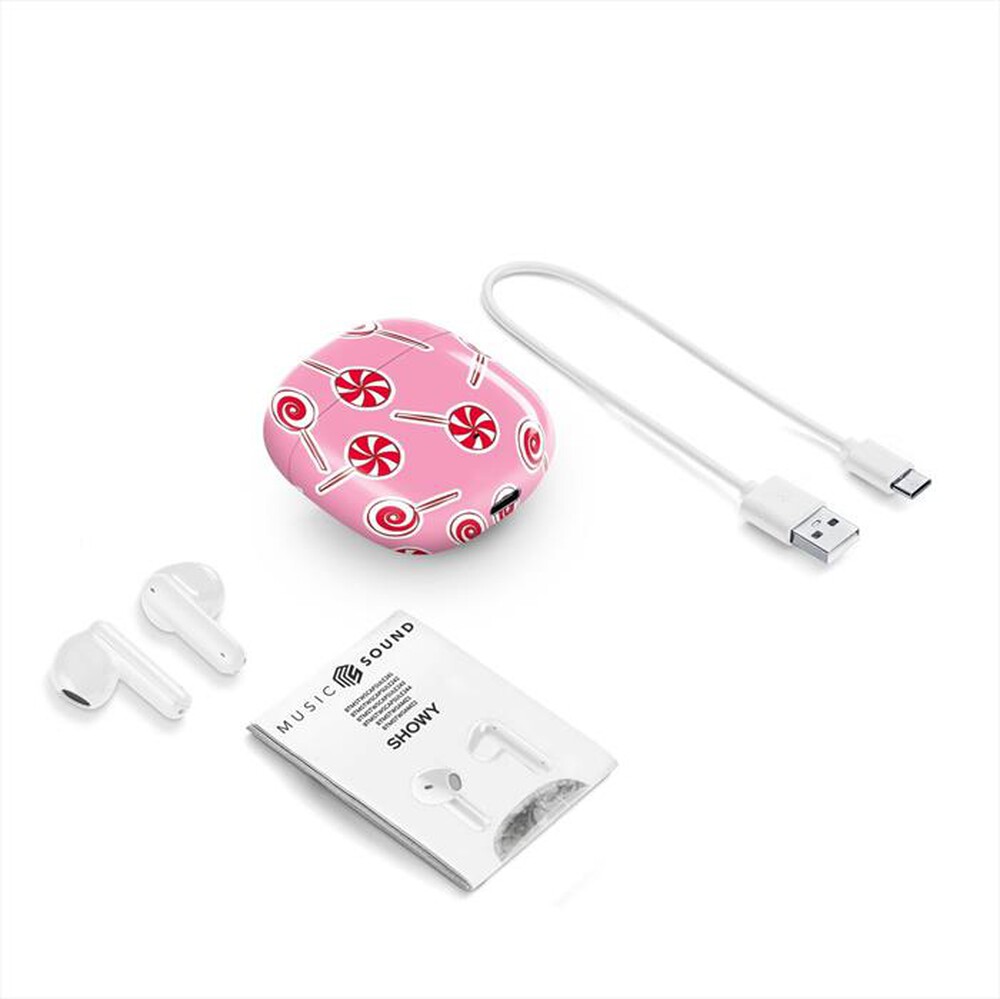 Immagine del prodotto CELLULARLINE - Auricolari Bluetooth TWS SHOWY-Rosa