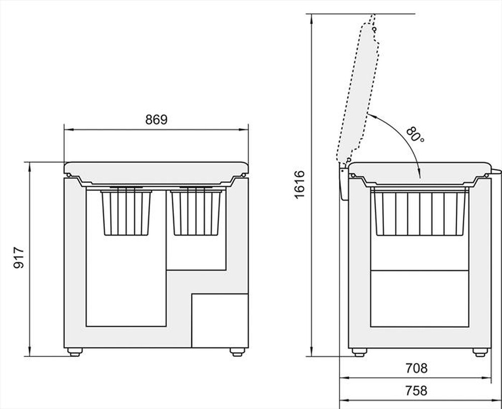 Immagine del prodotto LIEBHERR - Congelatore orizzontale GT 2632-23 Classe E 252 lt-Bianco