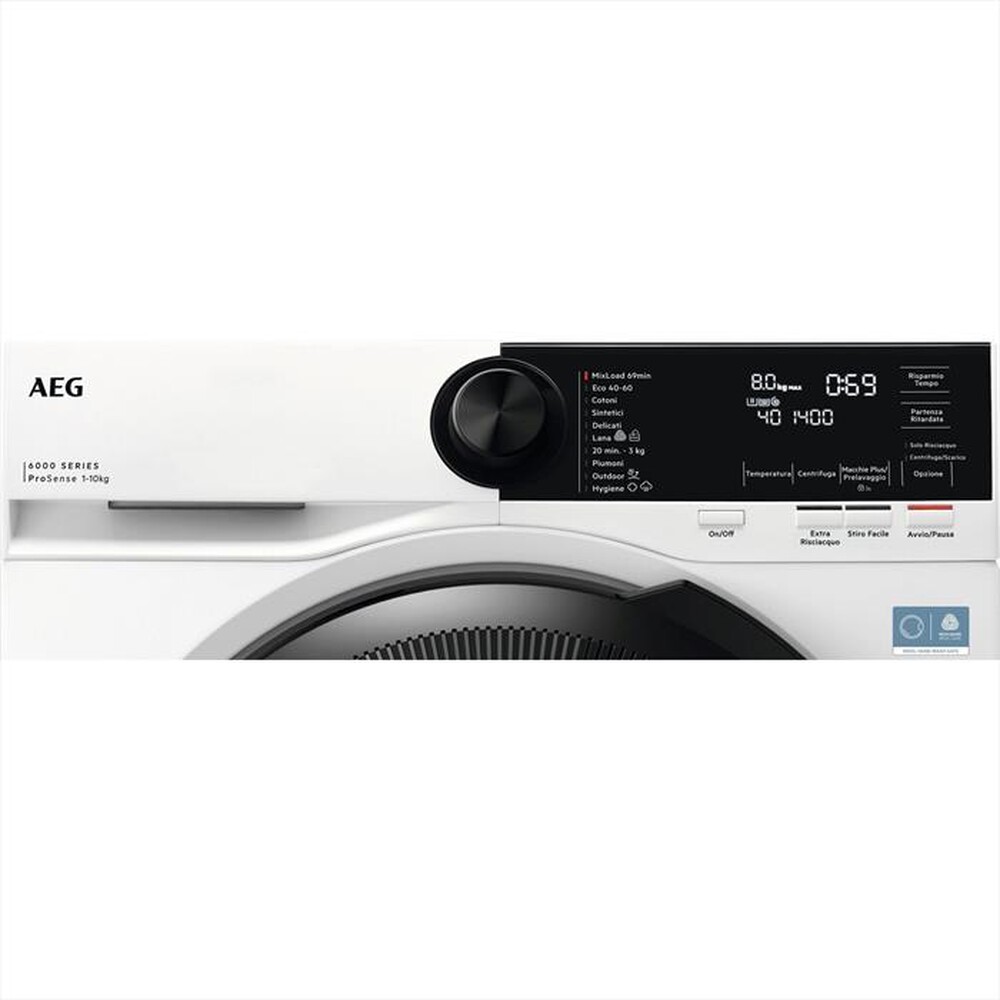 Immagine del prodotto AEG - Lavatrice LR6FEBG104 10KG Classe A-Bianco