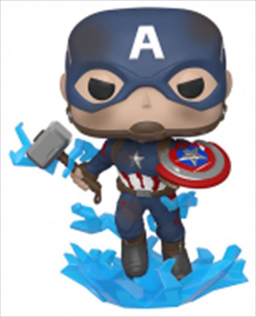Immagine del prodotto FUNKO - POP MARVEL: ENDGAME- CAPT A W/BROKENSHIELD&MJOLNIR