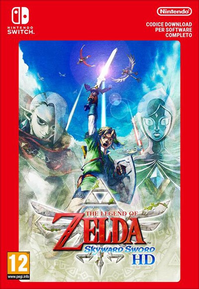 NINTENDO - THE LEG. OF ZELDA: SKYWARD SWORD HD- COD. DOWNLOAD