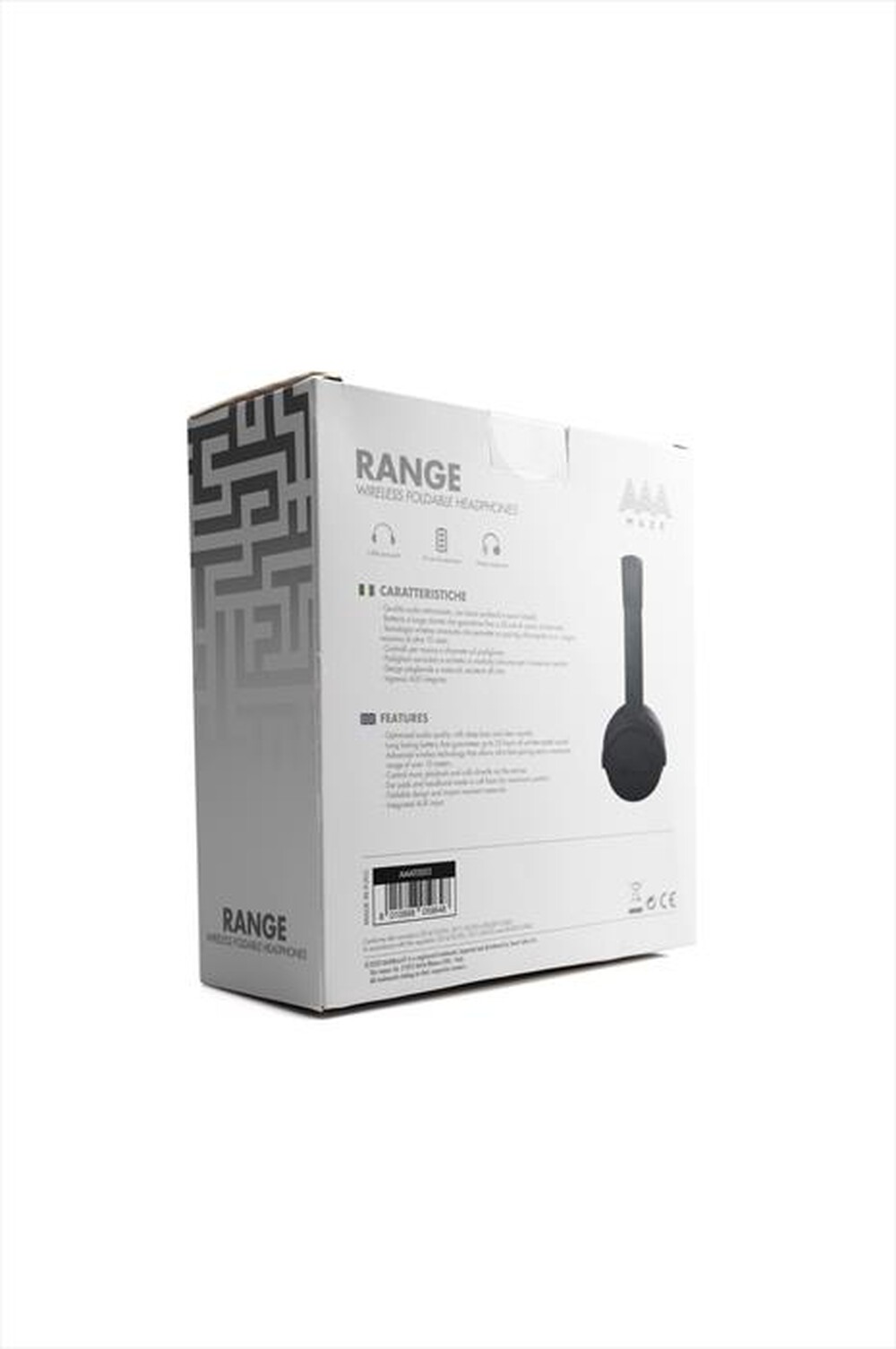 "AAAMAZE - CUFFIE BLUETOOTH RANGE"