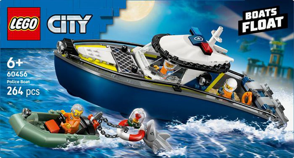 Immagine del prodotto LEGO - CITY POLICE Inseguimento motoscafo Polizia 60456
