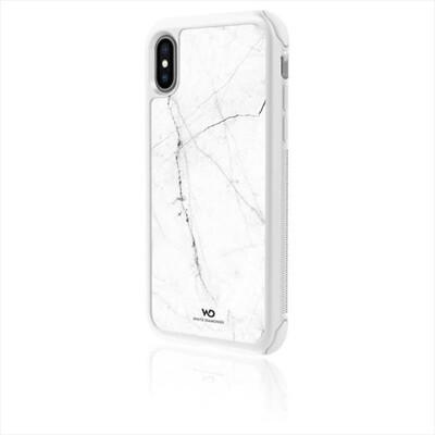 WHITE DIAMOND - 1370TMC47 COVER IPHONE XS/ IPHONE X-Bianco