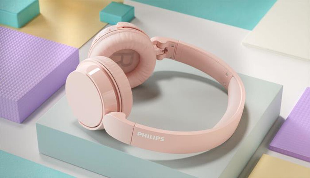 "PHILIPS - Cuffie a padiglione chiuso TAH4209PK/00-Pink"