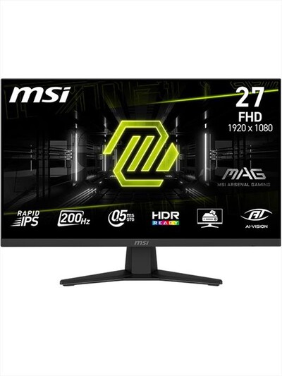 MSI - Monitor LED FHD 27" MAG 274F-Nero