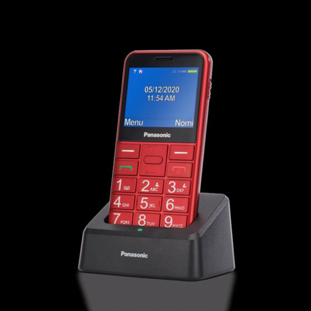"PANASONIC - KX-TU155EXRN-Rosso"