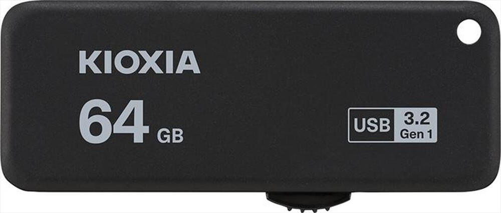 Immagine del prodotto KIOXIA - CHIAVETTA USB U365 YAMABIKO 3.0 64GB-Nero