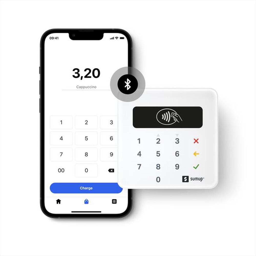 "SUMUP - POS terminal AIR-Bianco"