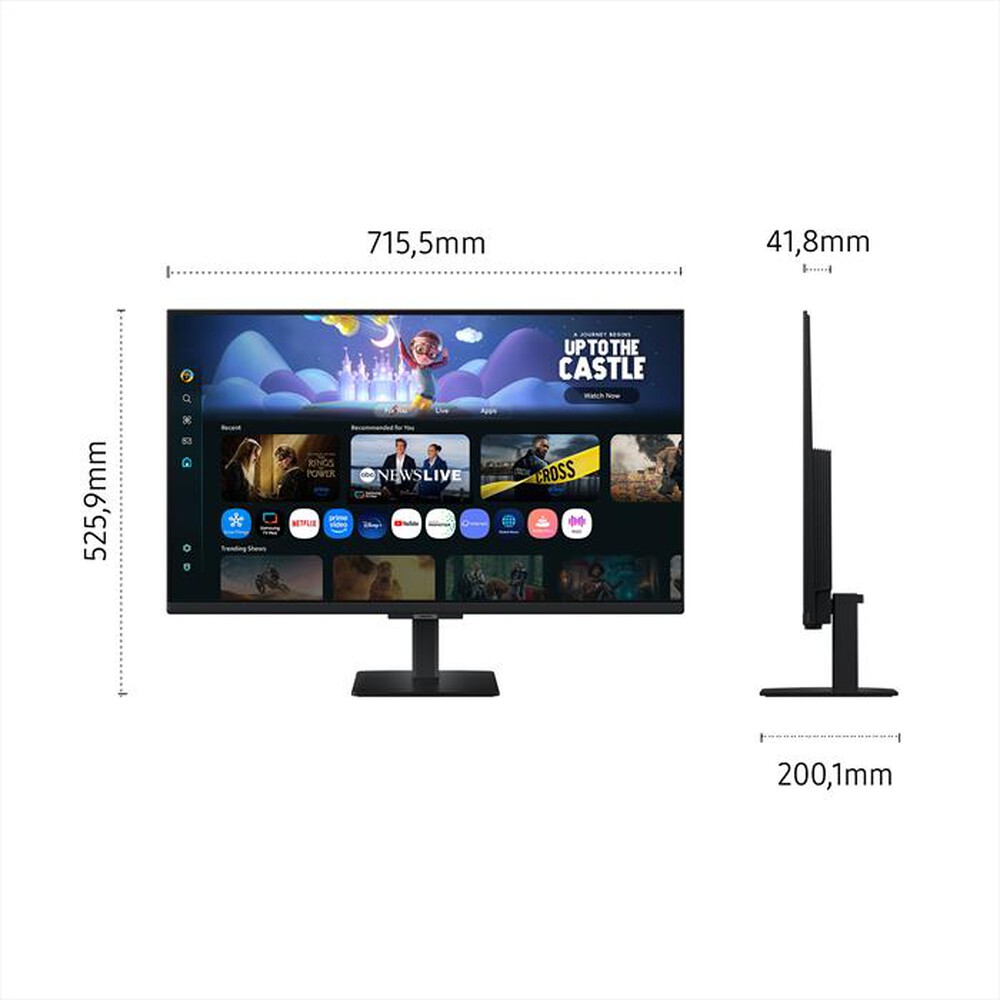 Immagine del prodotto SAMSUNG - Smart Monitor LCD FHD 32" M5 - M50F