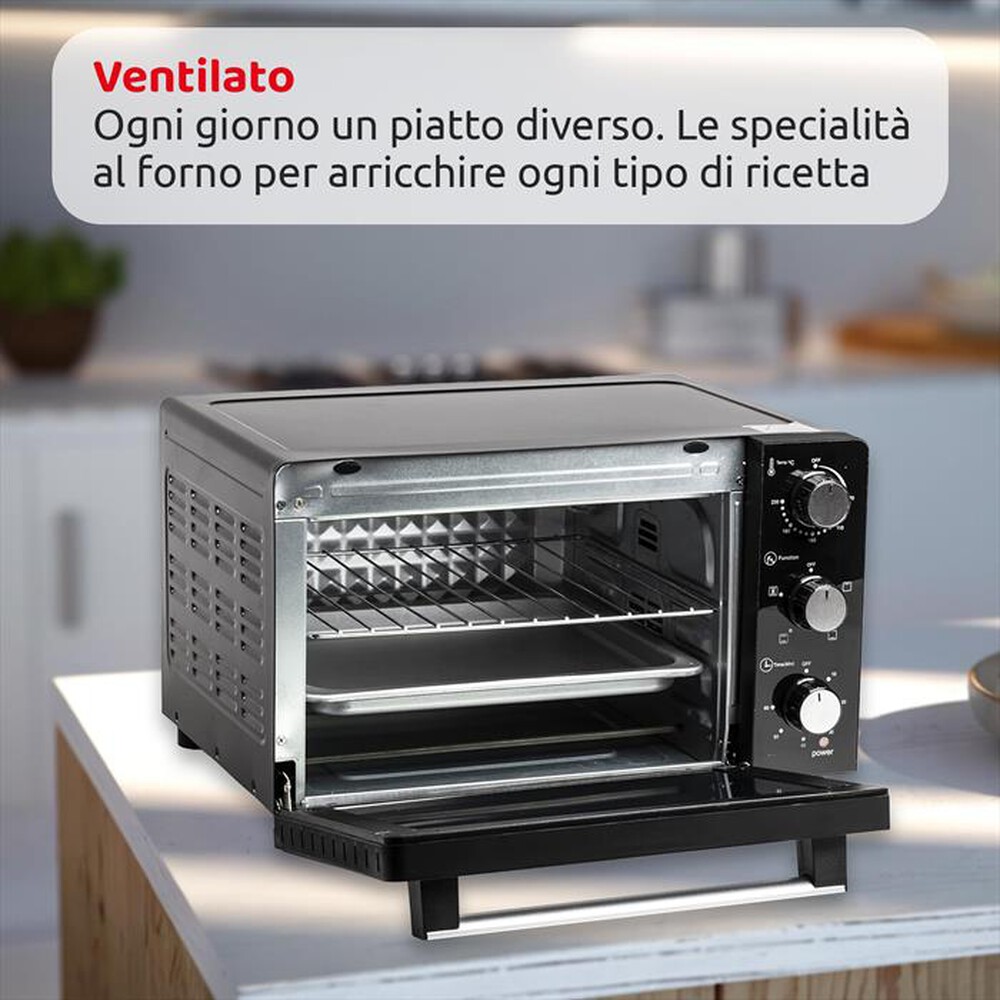 Immagine del prodotto MELCHIONI FAMILY - Fornetto elettrico DEVIL 32-nero