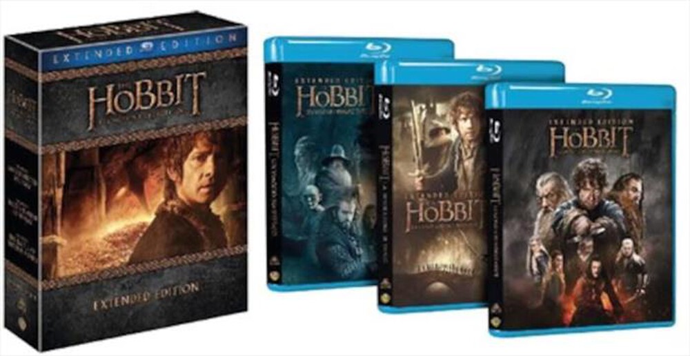 "WARNER HOME VIDEO - Hobbit (The) - Trilogia Extended Rimasterizzata"