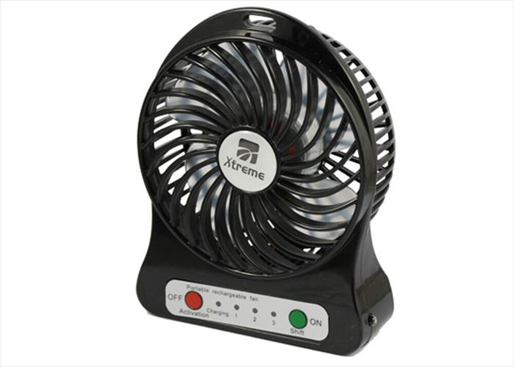 "XTREME - 10301 - Ventilaore Portatile-NERO"