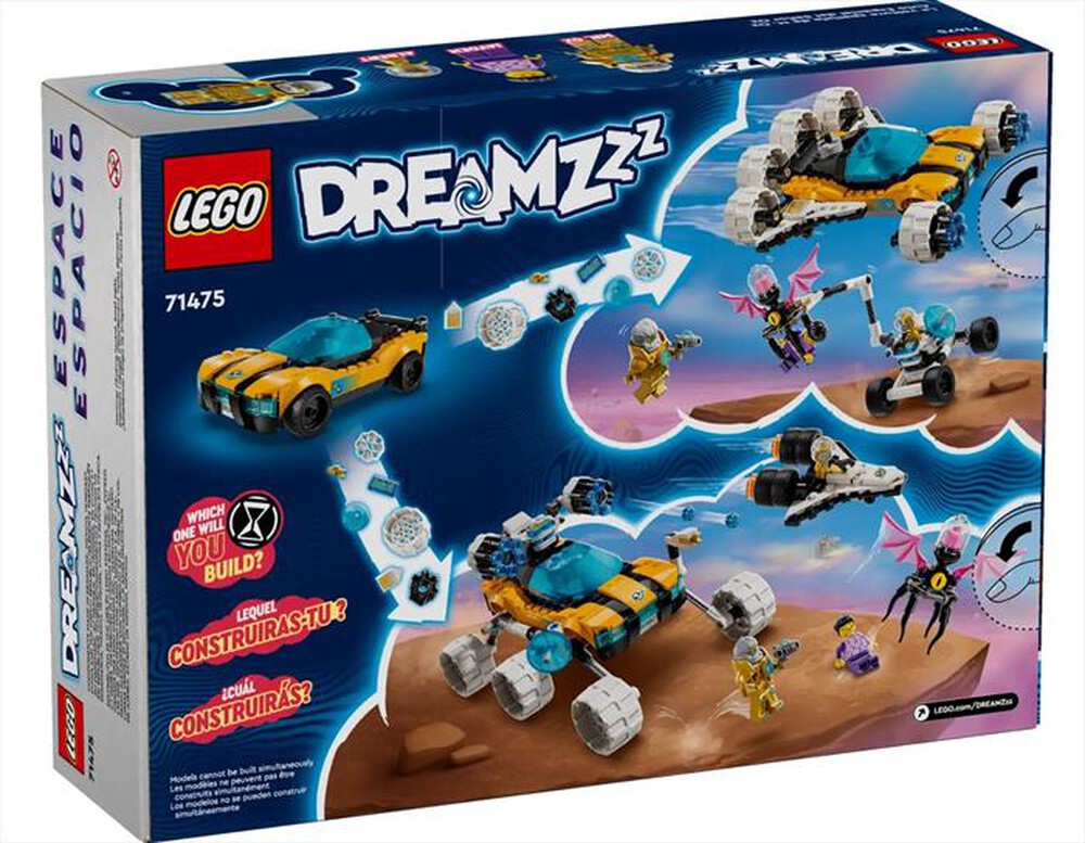 "LEGO - DREAMZZZ L’auto spaziale Professore Oswald-71475-Multicolore"