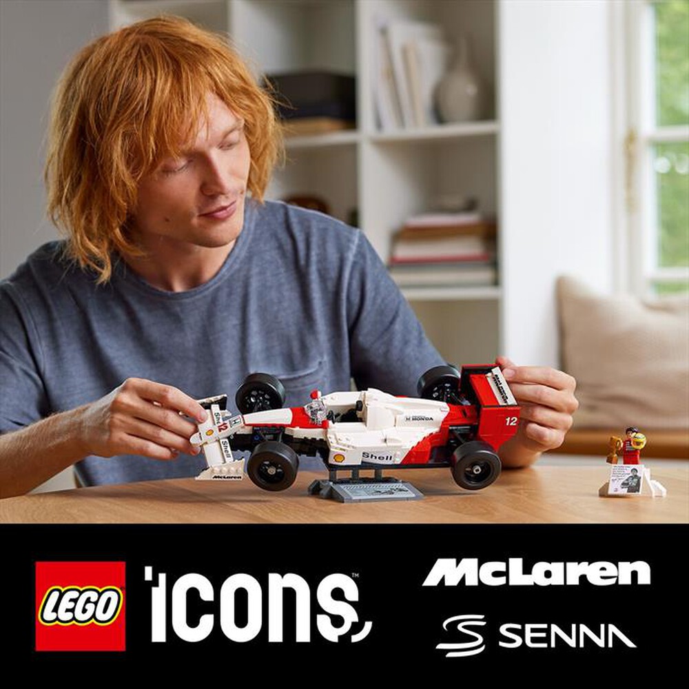 Immagine del prodotto LEGO - ICONS McLaren MP4/4 e Ayrton Senna - 10330