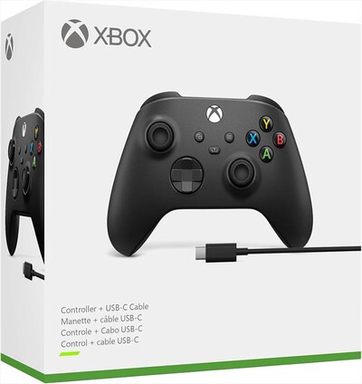 MICROSOFT - XBOX CONTROLLER USB-C W-Nero