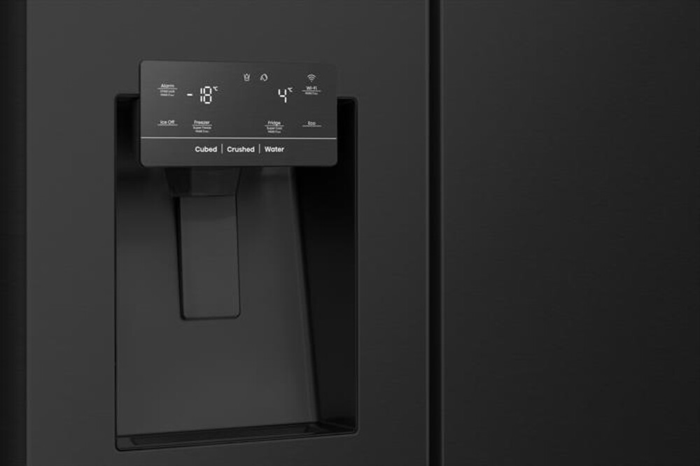 Immagine del prodotto HISENSE - Frigorifero side by side RS818N4TFE Classe E 632lt-Black Inox