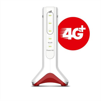 FRITZ! - Router BOX 6825 4G-bianco/rosso