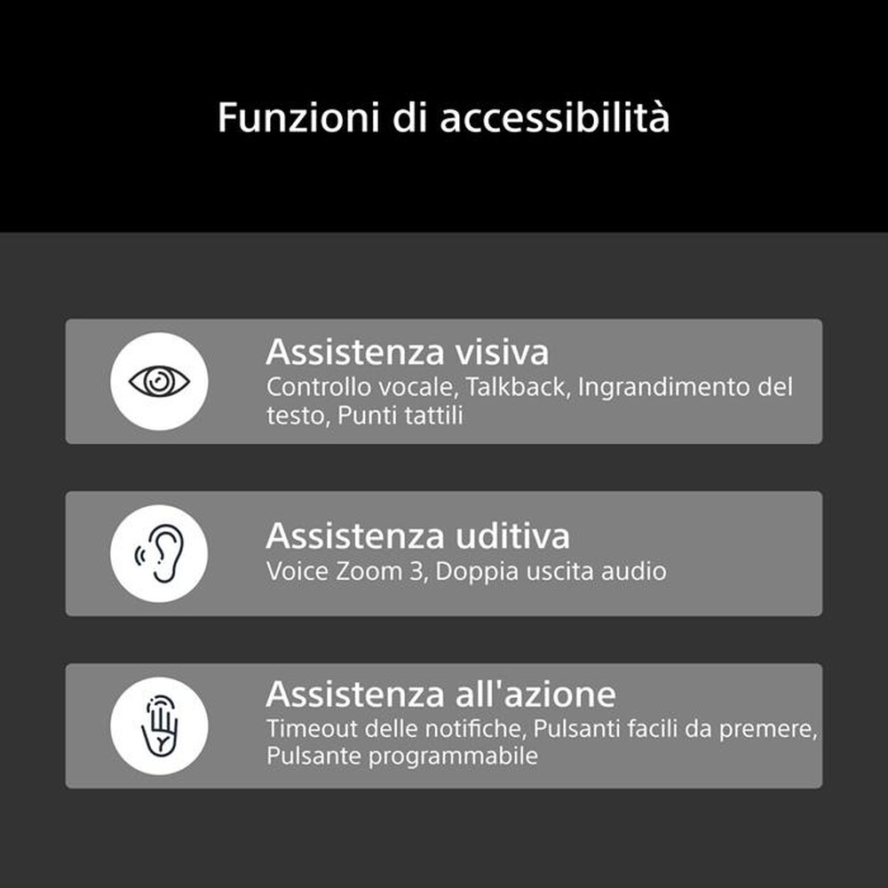 Immagine del prodotto SONY - Smart TV LED RGB UHD 4K 75" K75XR75M2PB.CEI-Nero