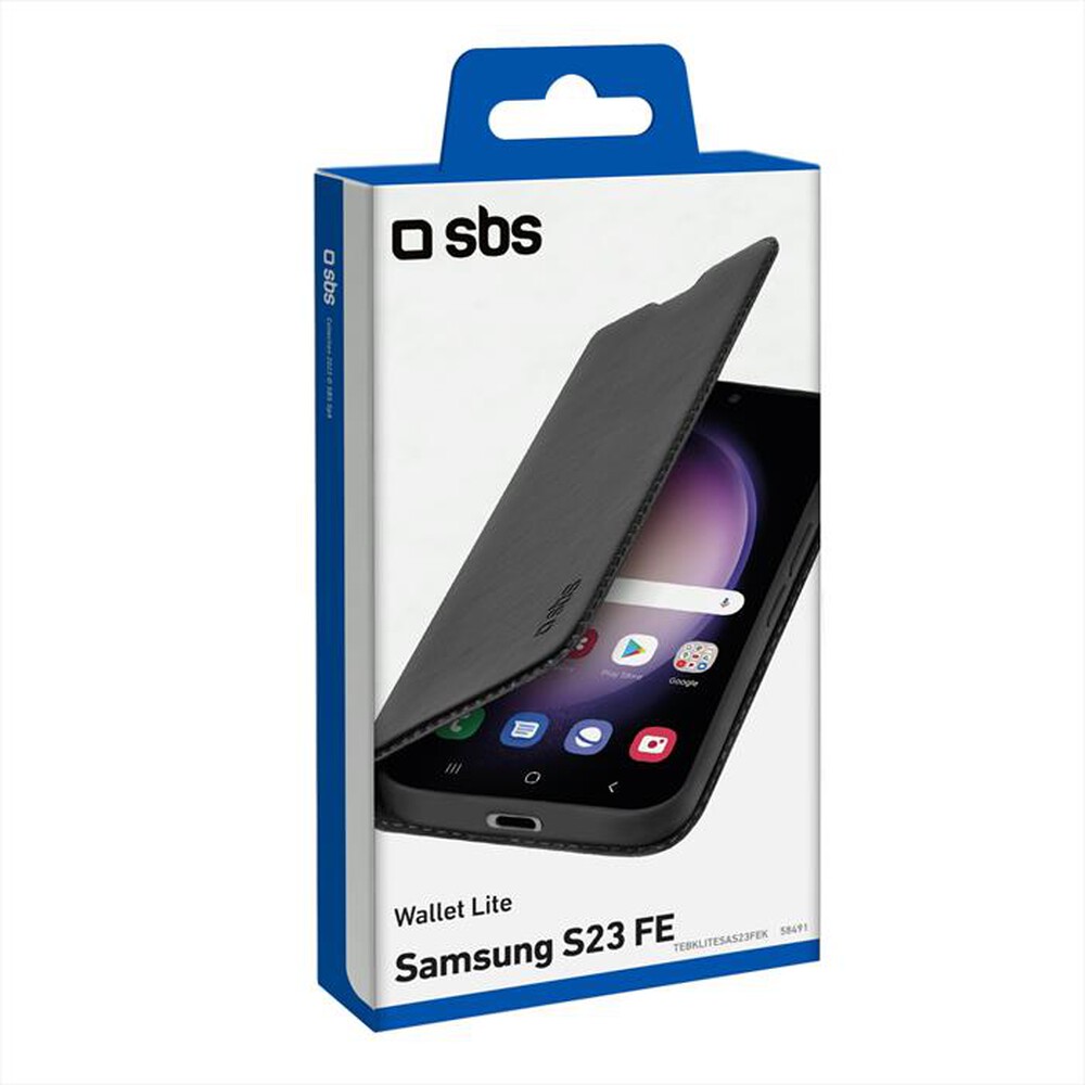 Immagine del prodotto SBS - Wallet lite Samsung S23 FE TEBKLITESAS23FEK-Nero