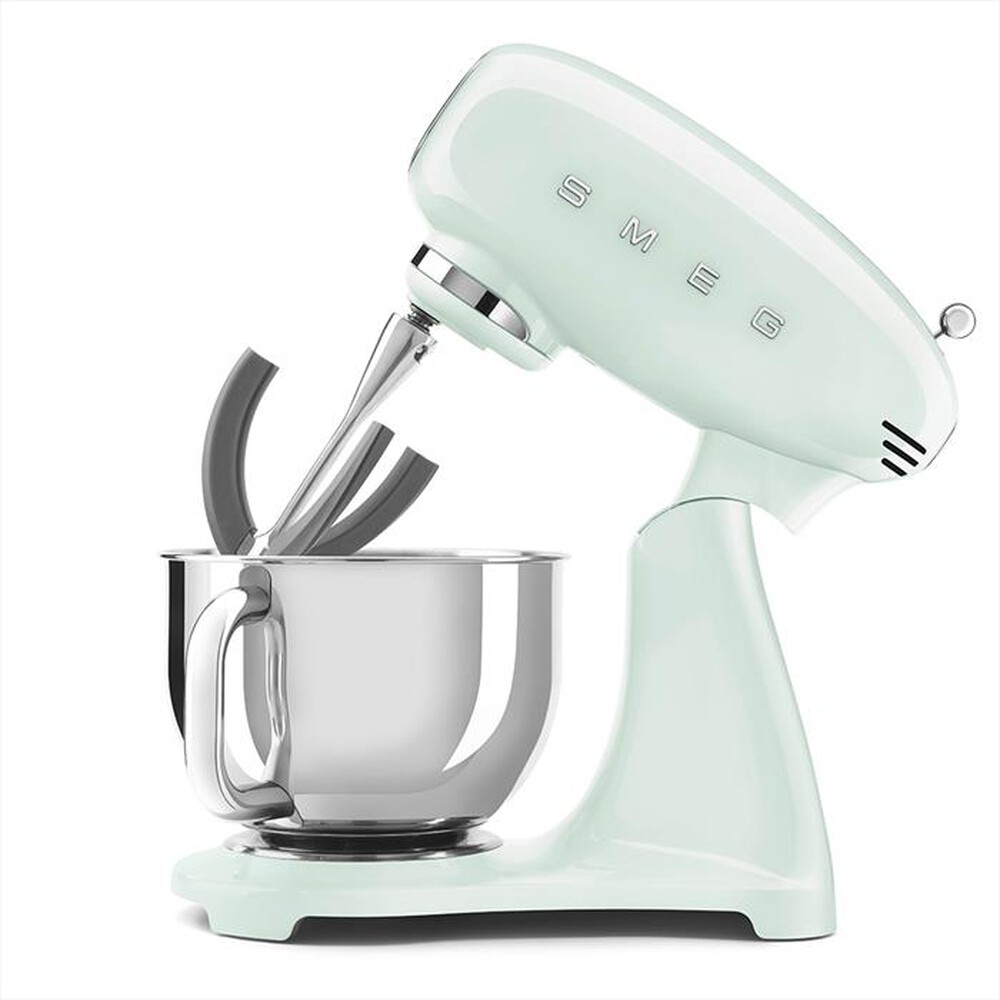 "SMEG - Impastatrice SMF03PGEU Full Color 50's Style-Bianco lucido"