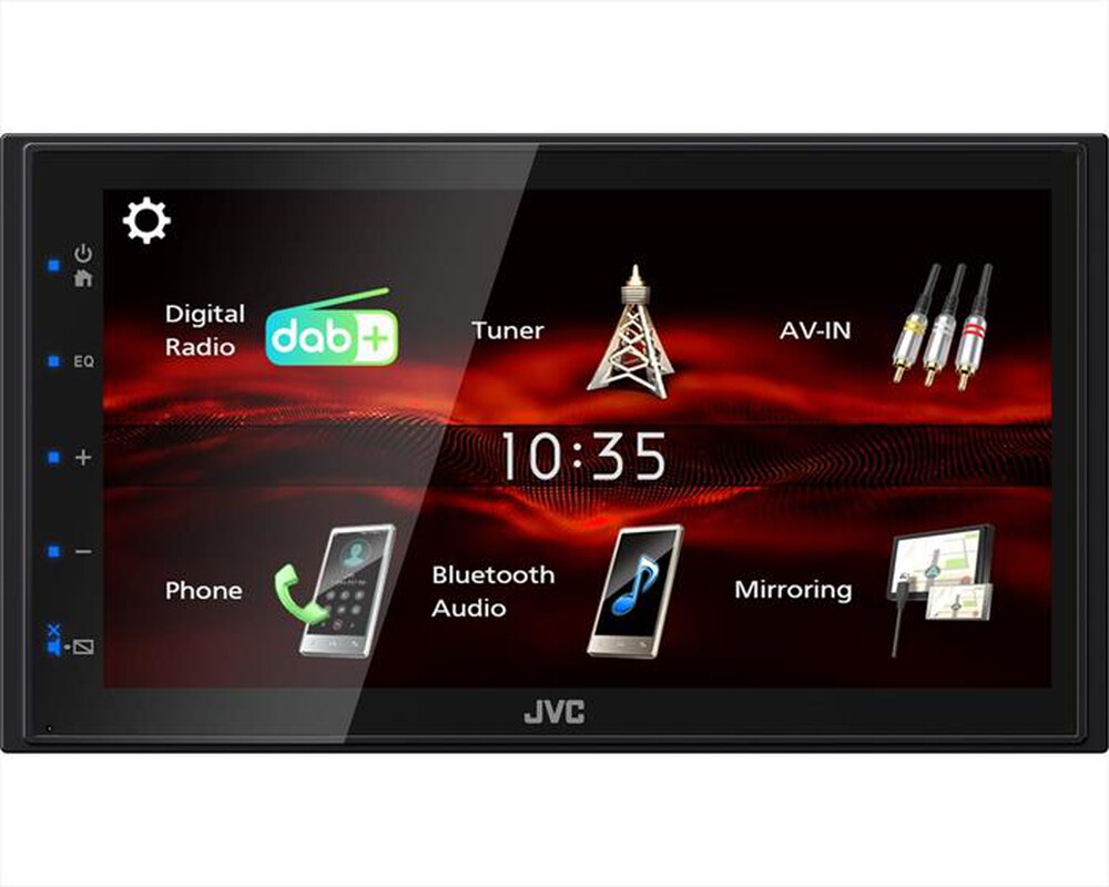 Immagine del prodotto JVC - Ricevitore multimediale digitale KW-M180DBT-Nero