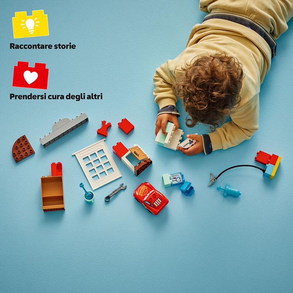 Immagine del prodotto LEGO - DUPLO Visita di McQueen all&rsquo;officina di Doc 10456