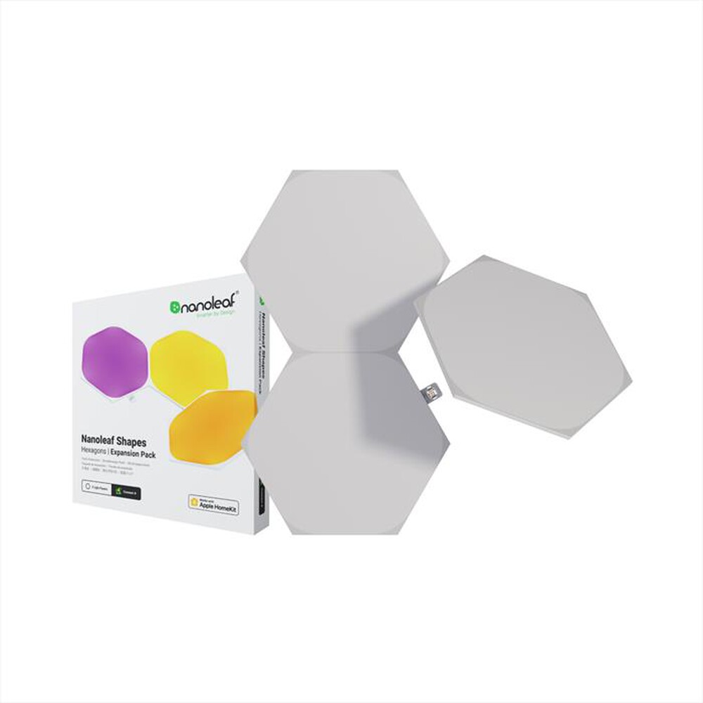 "NANOLEAF - SHAPES ADD-ON - 3 ESAGONI LUMINOSI-WHITE"