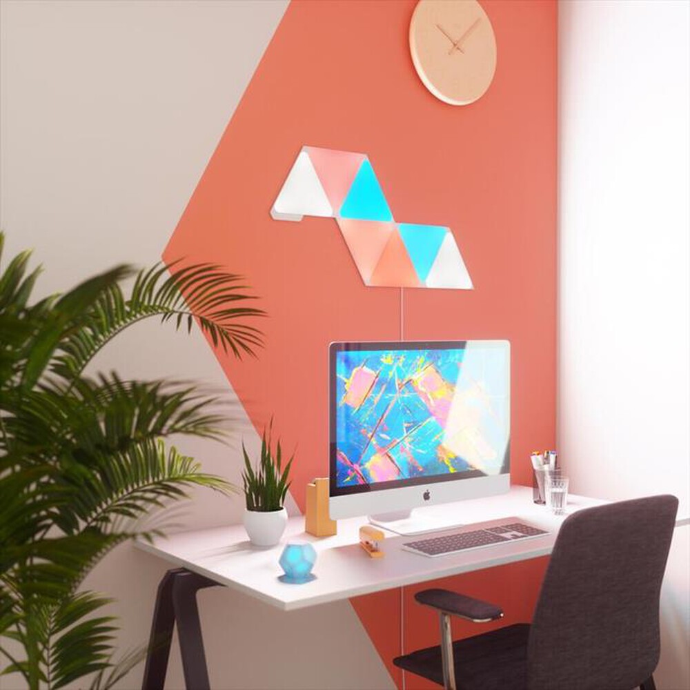 "NANOLEAF - SHAPES ADD-ON - 3 TRIANGOLI LUMINOSI-WHITE"