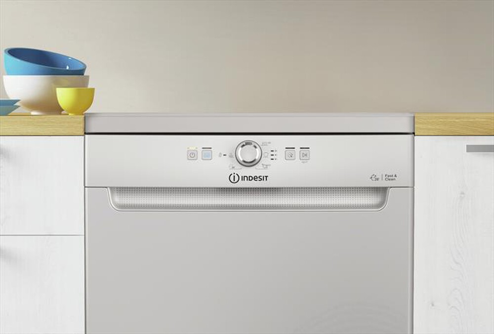 Immagine del prodotto INDESIT - Lavastoviglie D2F HK26 S Classe E 14 coperti-Argento