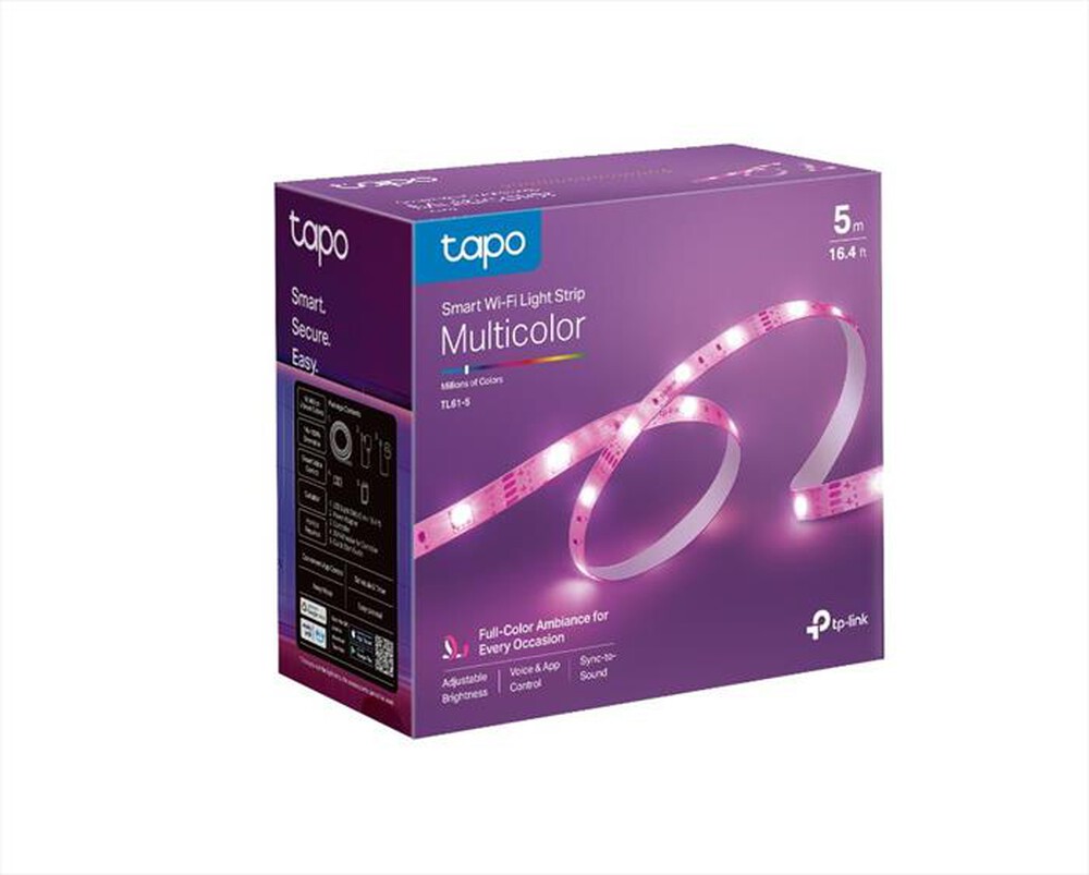 "TP-LINK - SMART WI-FI LIGHT STRIP, 5 METERS TL61-5-."