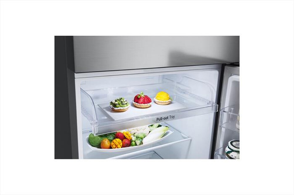 "LG - Frigorifero 2 porte GTBV36PZGKD Classe E 395L-Stainless steel"