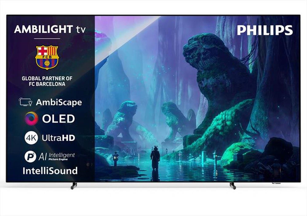 Immagine del prodotto PHILIPS - Smart TV OLED 4K 55" 55OLED801/12-Black