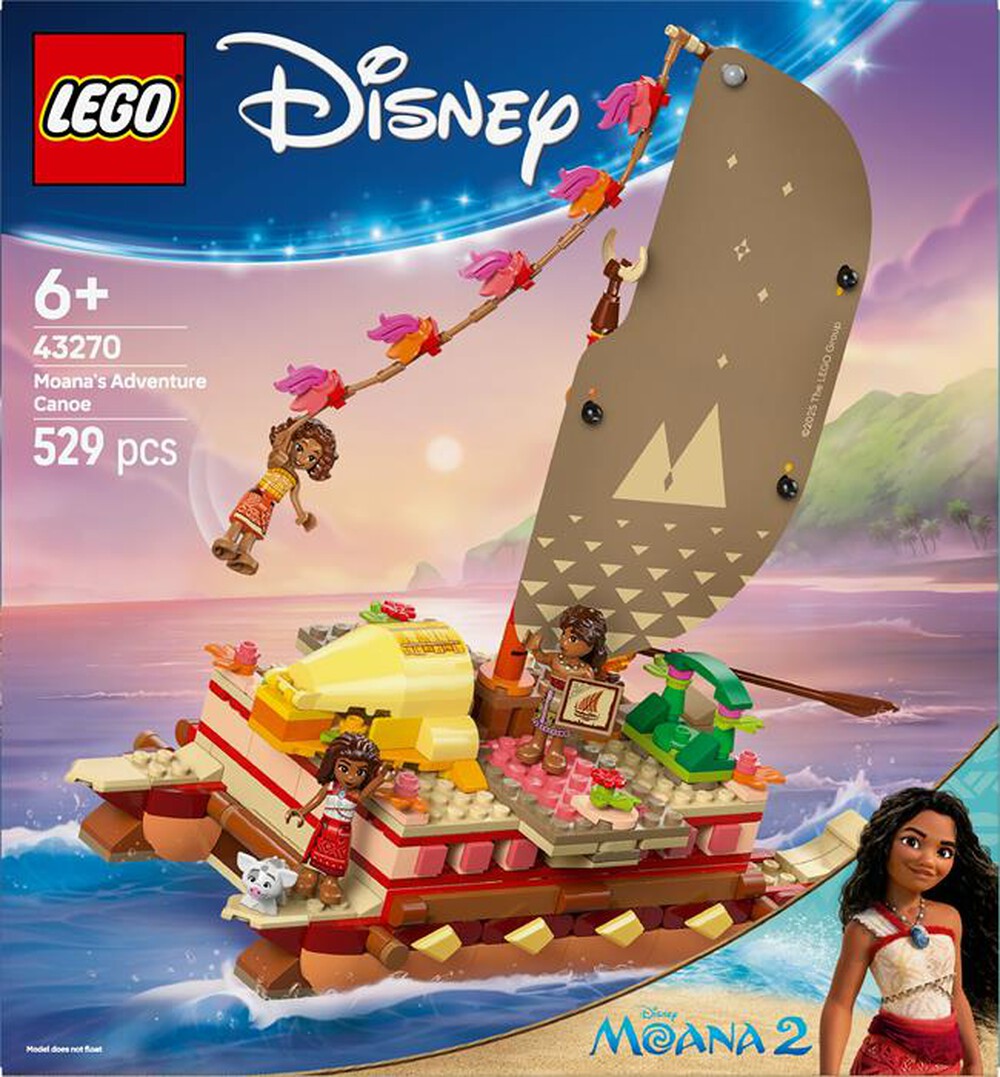 Immagine del prodotto LEGO - DISNEY PRINCESS La canoa di Vaiana 43270