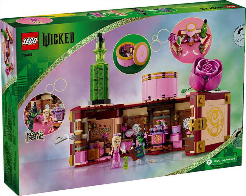 "LEGO - WICKED Il dormitorio di Glinda ed Elphaba - 75683"