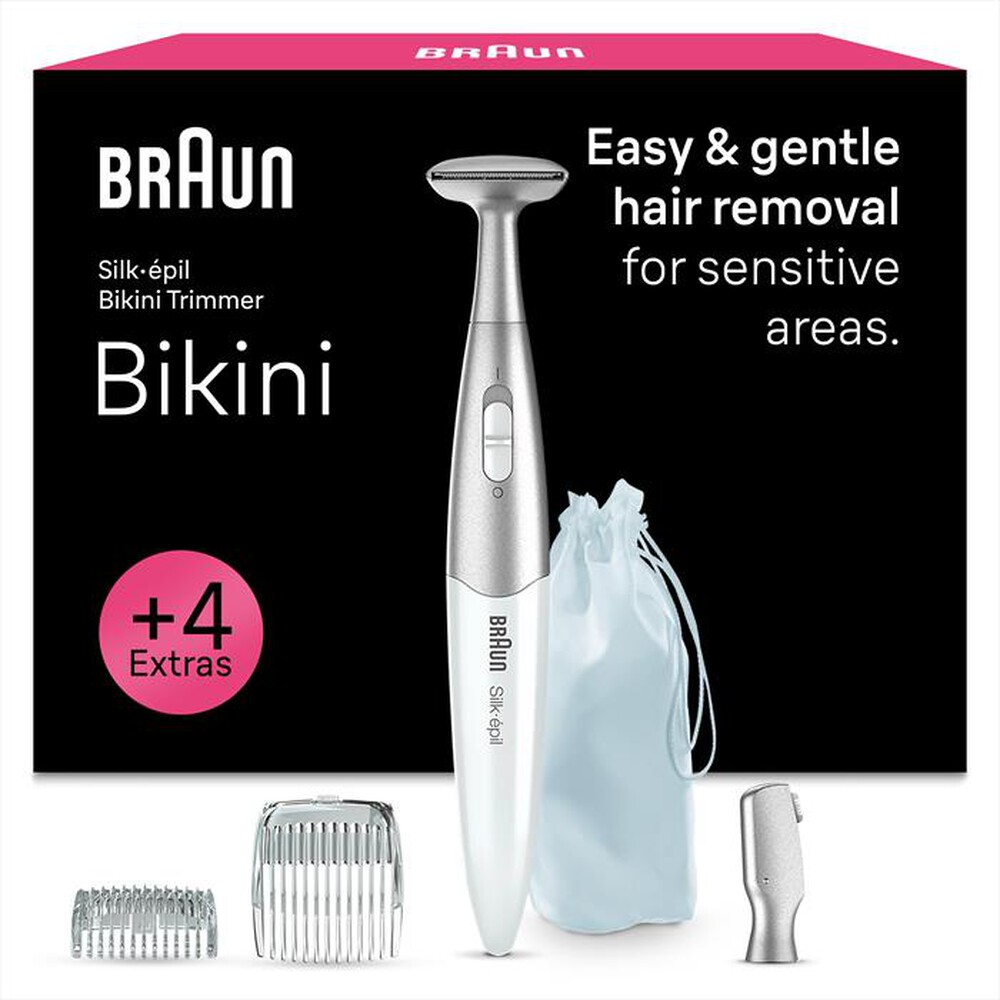Immagine del prodotto BRAUN - Depilatore SILK-&Eacute;PIL BIKINI FG1100-BIANCO