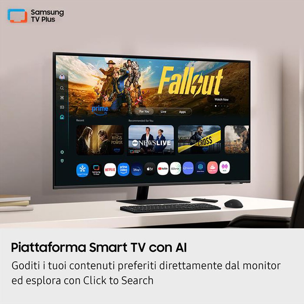 Immagine del prodotto SAMSUNG - SMART MONITOR M7 - M70F DA 43" UHD