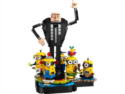 LEGO - Gru e Minions in mattoncini - 75582-Multicolore