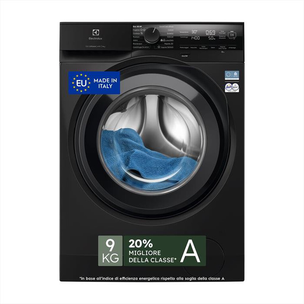 Immagine del prodotto ELECTROLUX - Lavatrice EW7F49DG 9 Kg Classe A-Nero