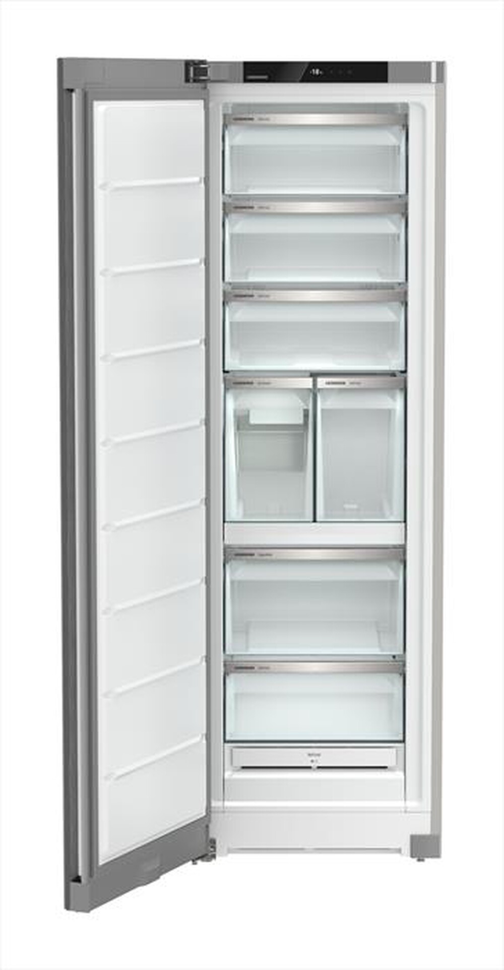 "LIEBHERR - Congelatore verticale SFNSFE 5247-20 ClasseE 277lt-SteelFinish / Silver"