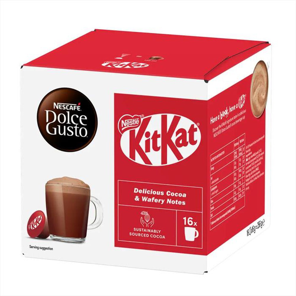 "NESCAFE' DOLCE GUSTO - DOLCE GUSTO KIT-KAT 16P-Multicolore"