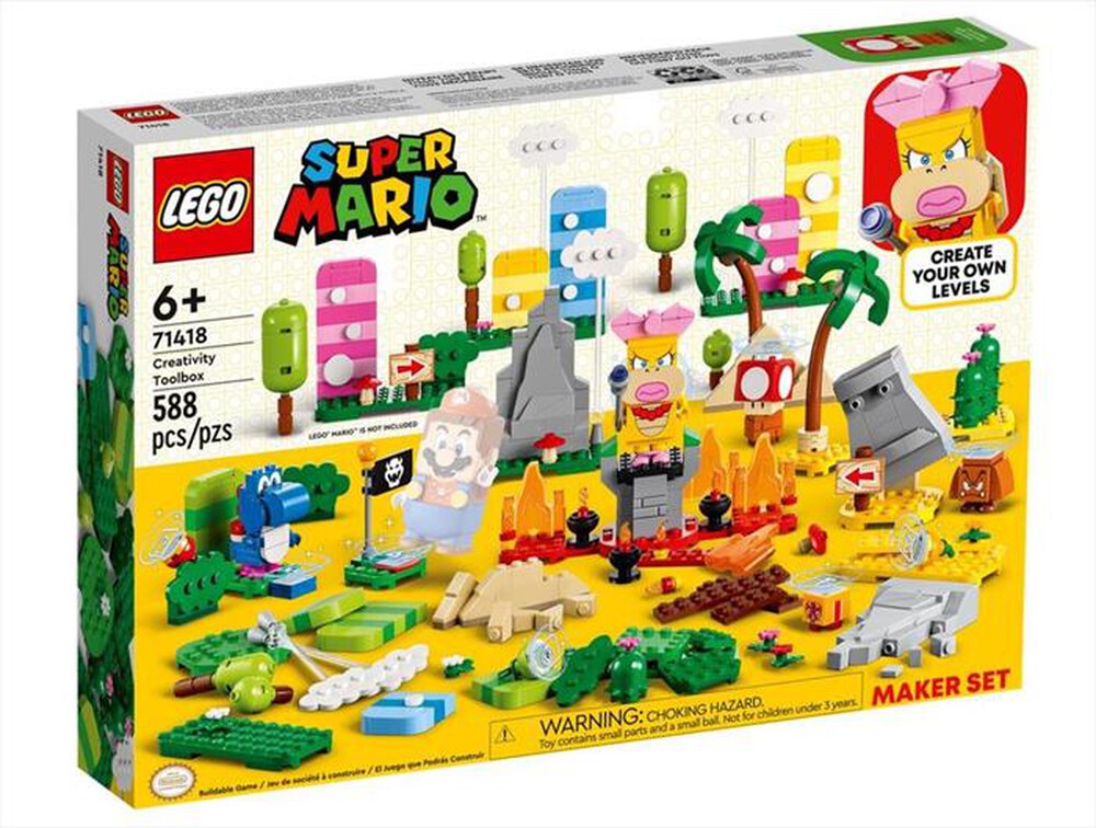 Immagine del prodotto LEGO - SUPER MARIO TOOLBOX CREATIVA - 71418