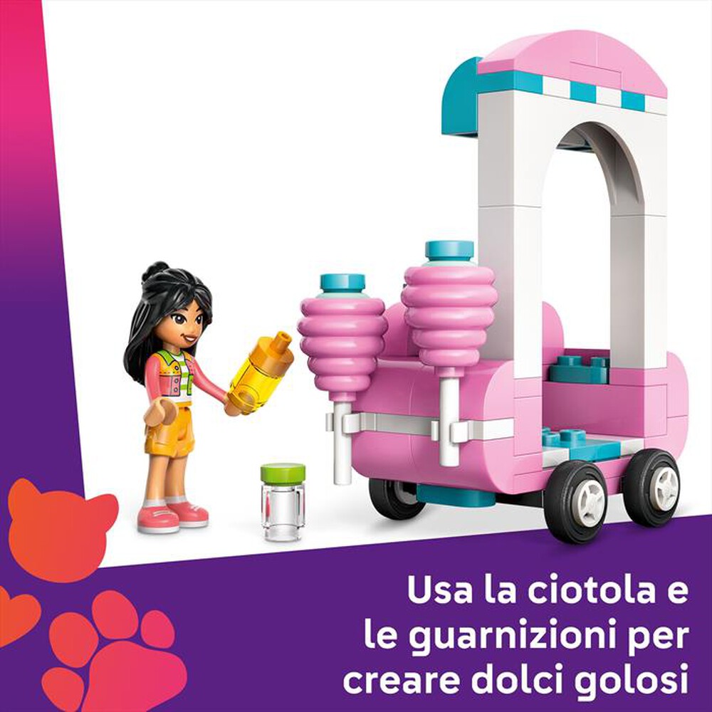 Immagine del prodotto LEGO - FRIENDS Bancarella zucchero filato e scooter 42643
