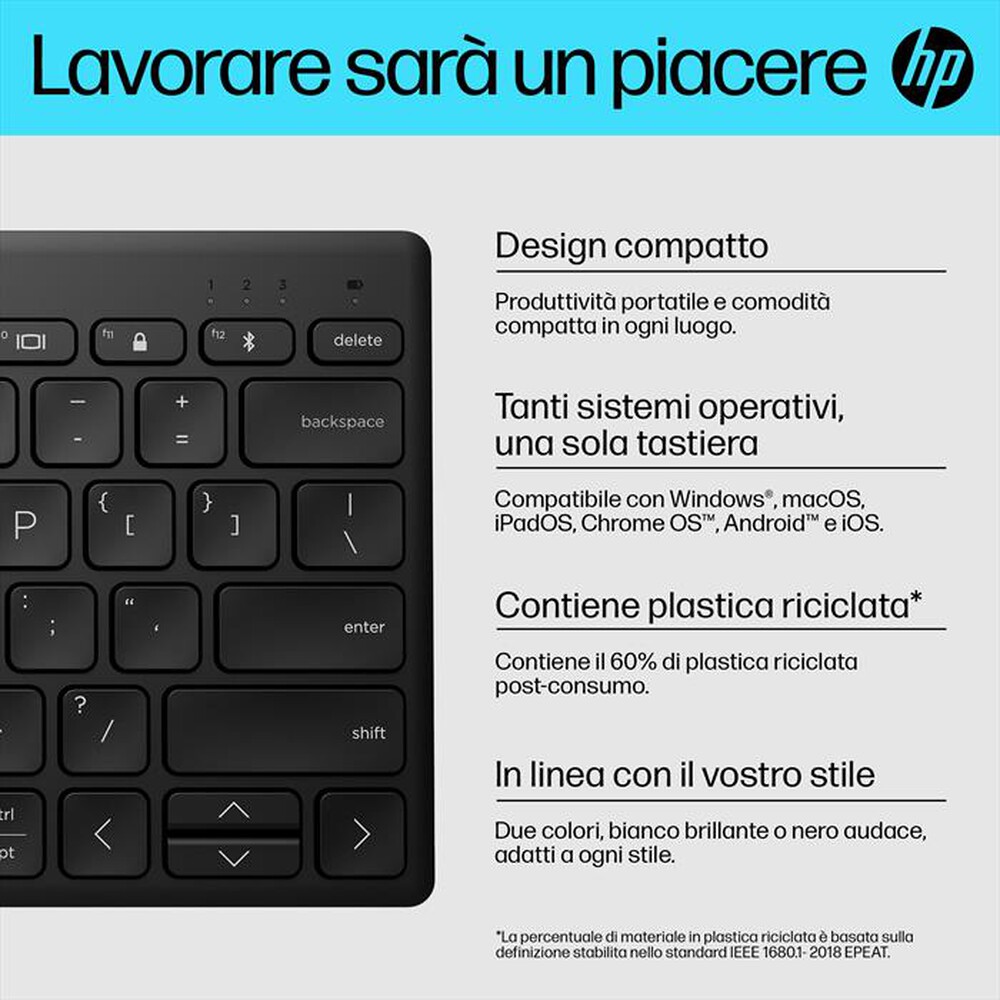 Immagine del prodotto HP - TASIERA BLUETOOTH 350-Nera