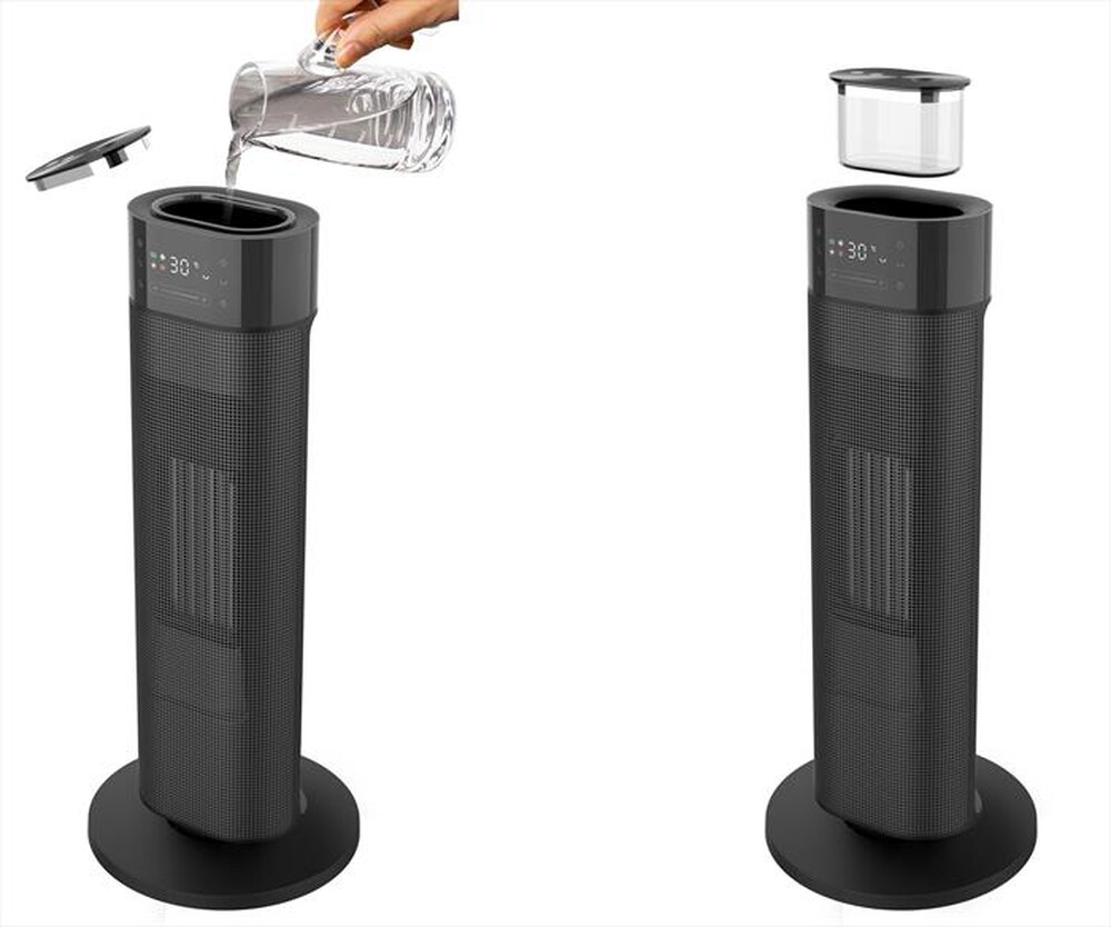 Immagine del prodotto ARGO - Termoventilatore TECH TOWER HUMY-NERO