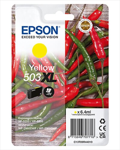 EPSON - INK SERIE PEPERONCINI GIALLO 503 XL-Giallo
