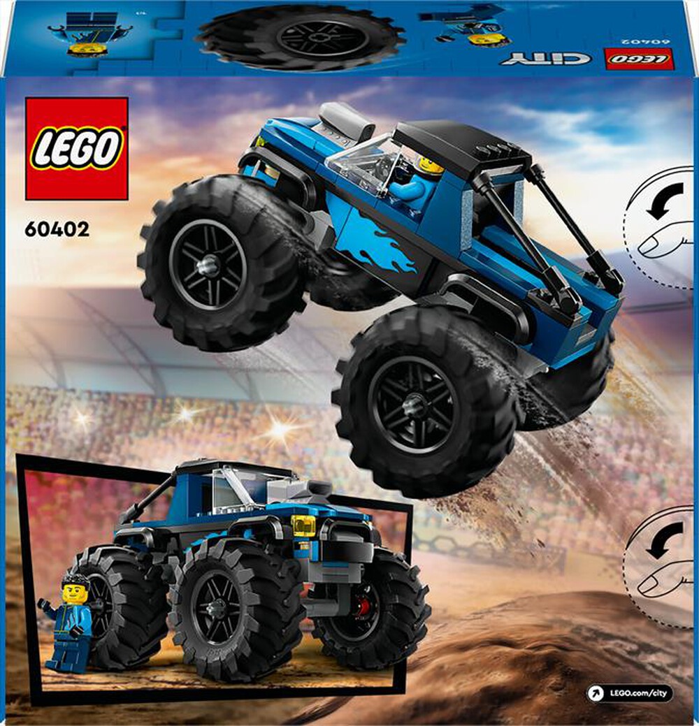 Immagine del prodotto LEGO - CITY GREAT VEHICLES Monster Truck blu 60402